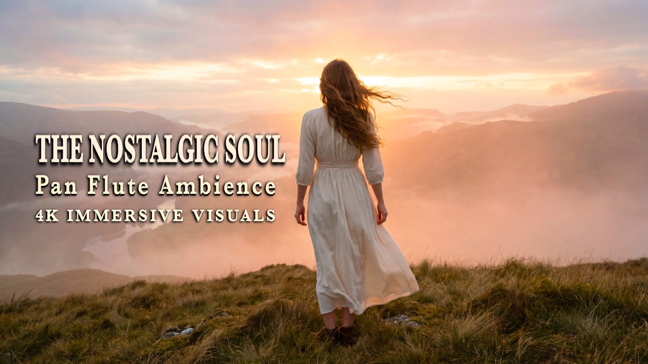 The Nostalgic Soul 🌄 Romantic Pan Flute Music | Cinematic Landscape Ambience | 1 HOUR