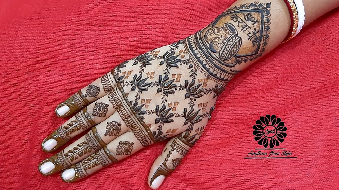 Karwachauth Special Mehandi Design |Mehandi Design for Backhands |new mehandi design |mehandi design