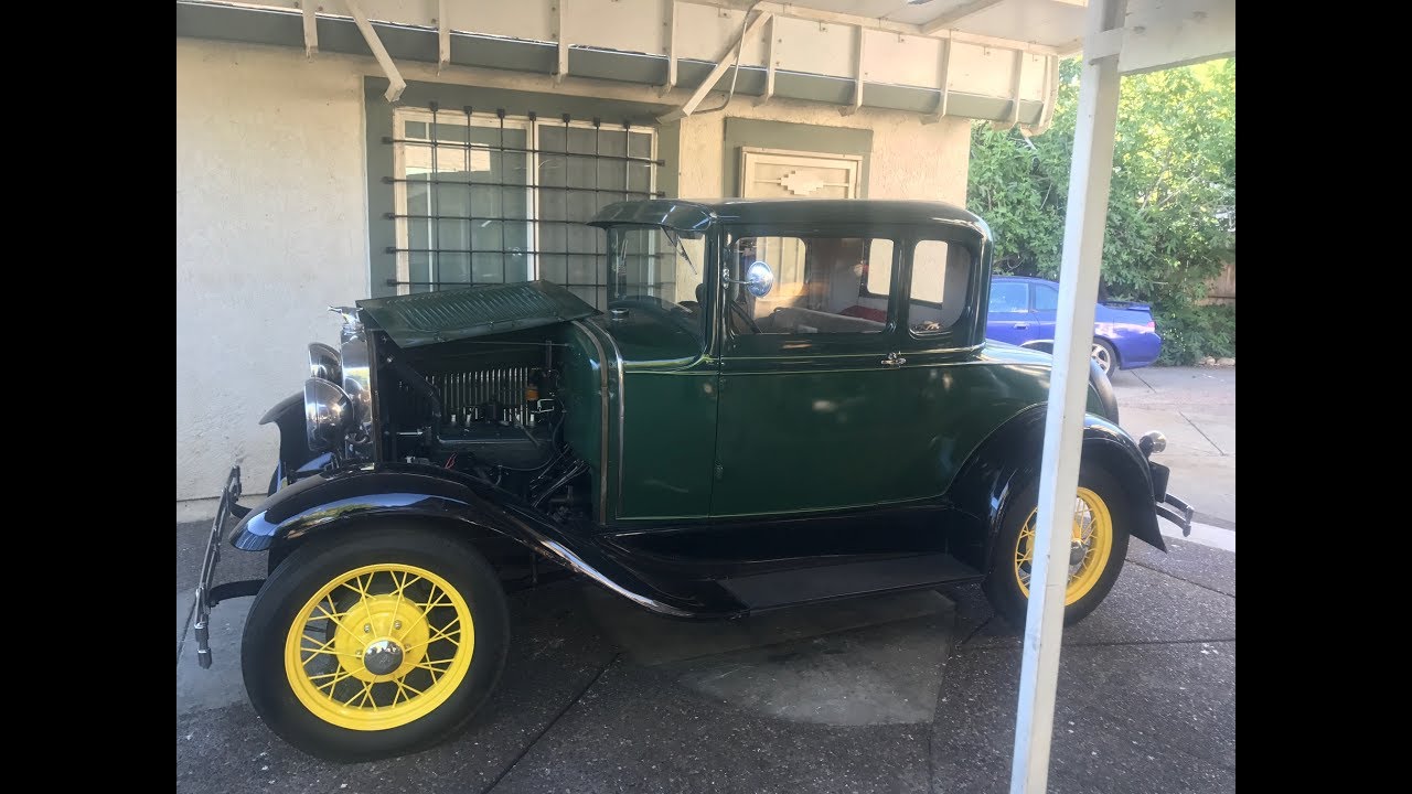 1931 Ford Model A Part 1 Fix Oil Leaks, ETC.