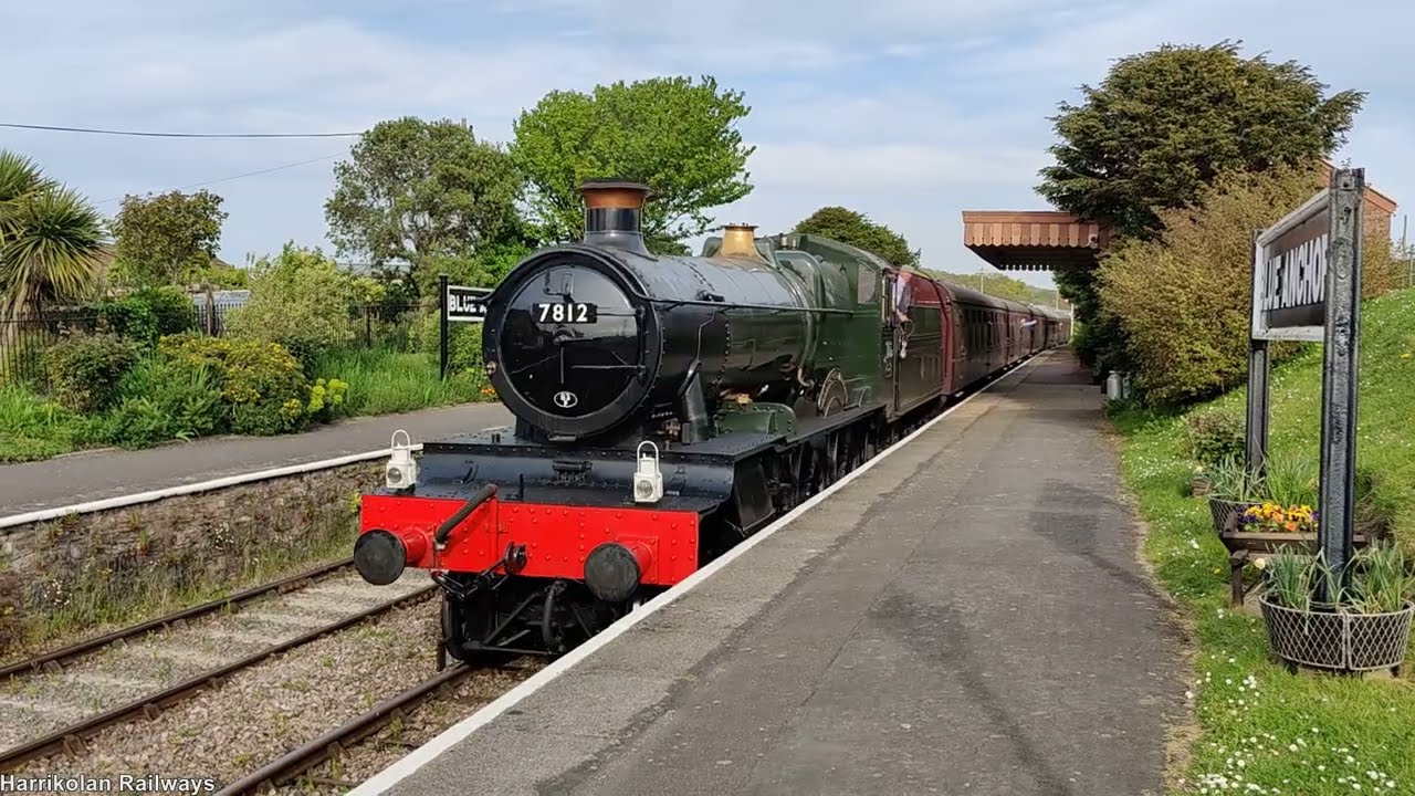 An afternoon at Blue Anchor Station on the West Somerset Railway.