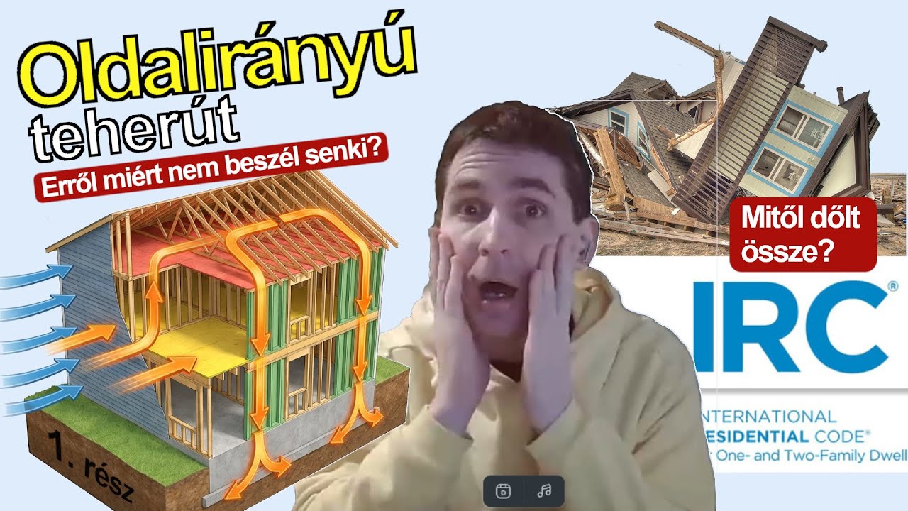 A szél és a faház: Miért nem elég csak a gravitációra tervezni? | Vízszintes teherút (1. rész)