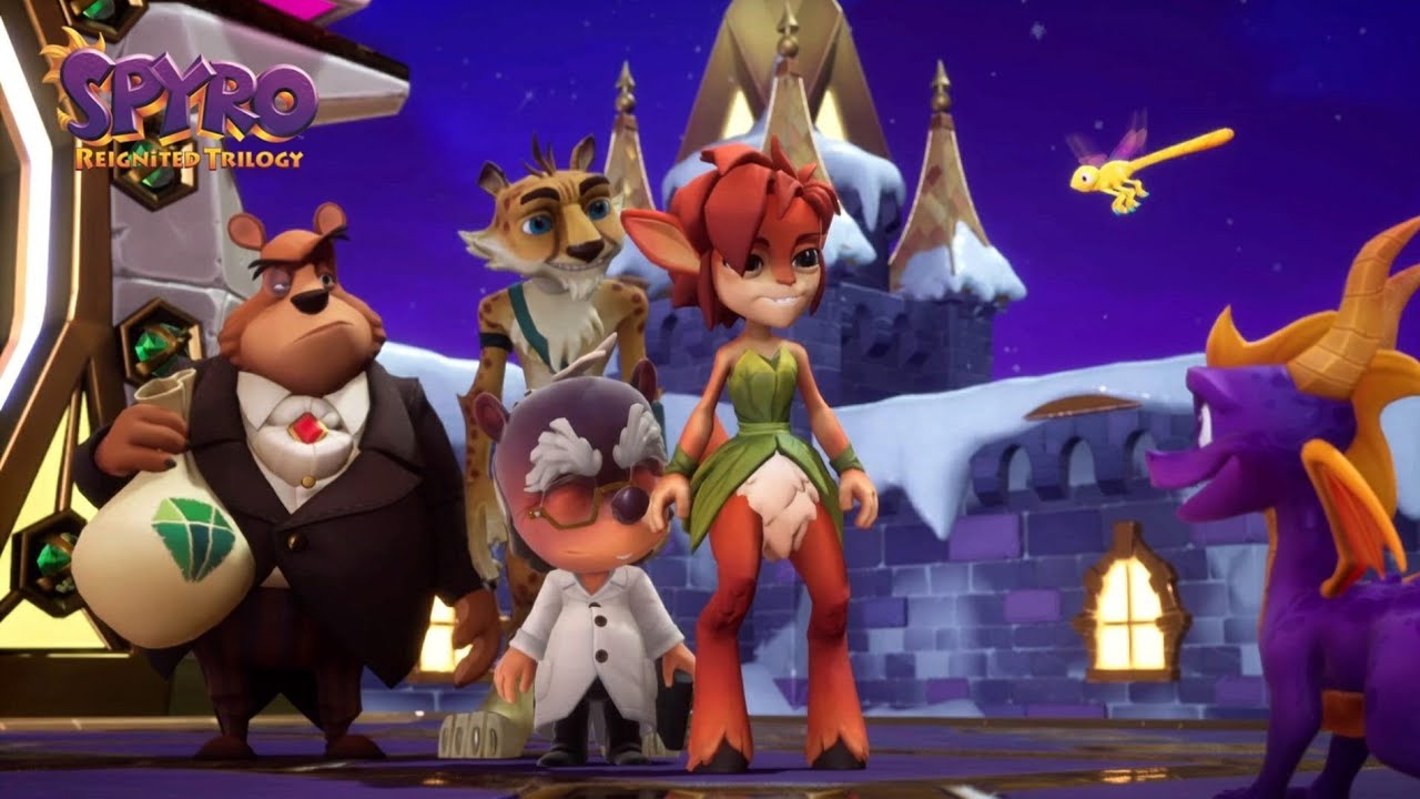 Spyro Reignited Trilogy (Spyro 2 Ripto's Rage) - Wybrzeże Smoków (Koniec drugiej części)