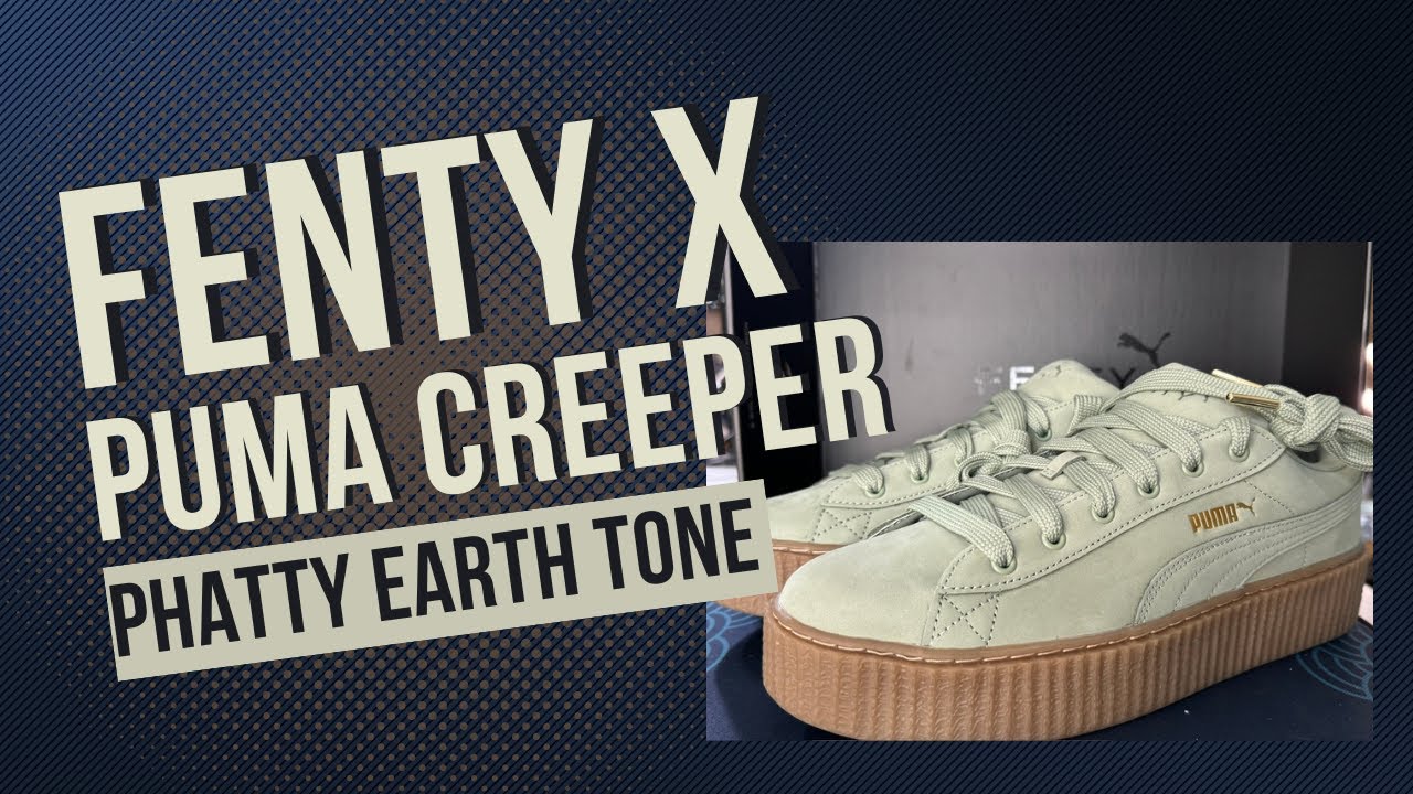 FENTY x Puma Creeper Phatty Earth Tone Sneakers