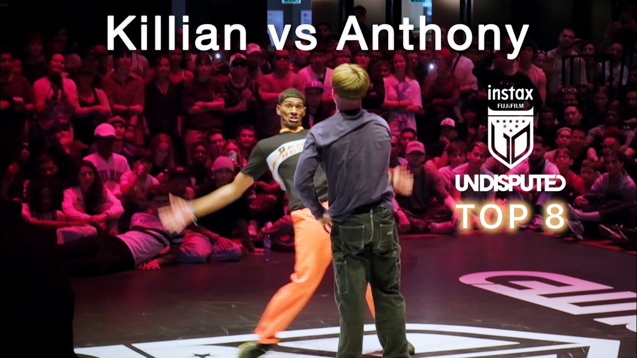 Killian vs Anthony | BBOY TOP 8 | UNDISPUTED IBE 2024