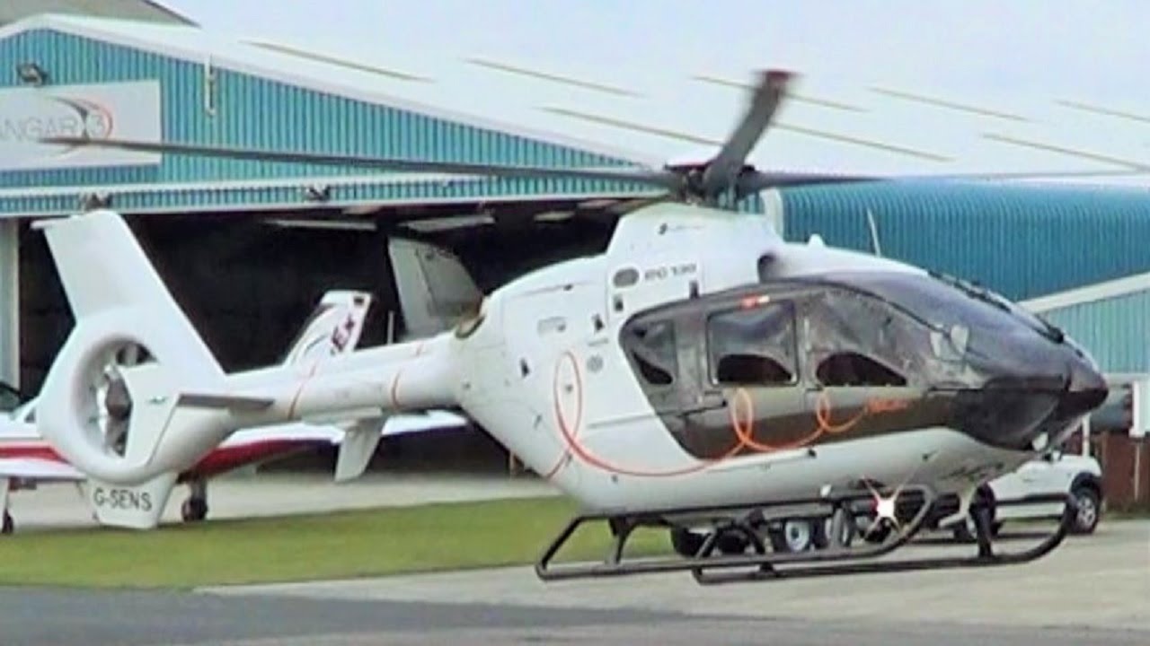 More final day of Blackpool Airport G-SENS Eurocopter EC-135-2+