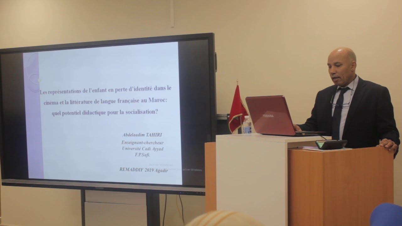 TAHIRI Abdelaadim communication Colloque REMADDIF Agadir 2019.