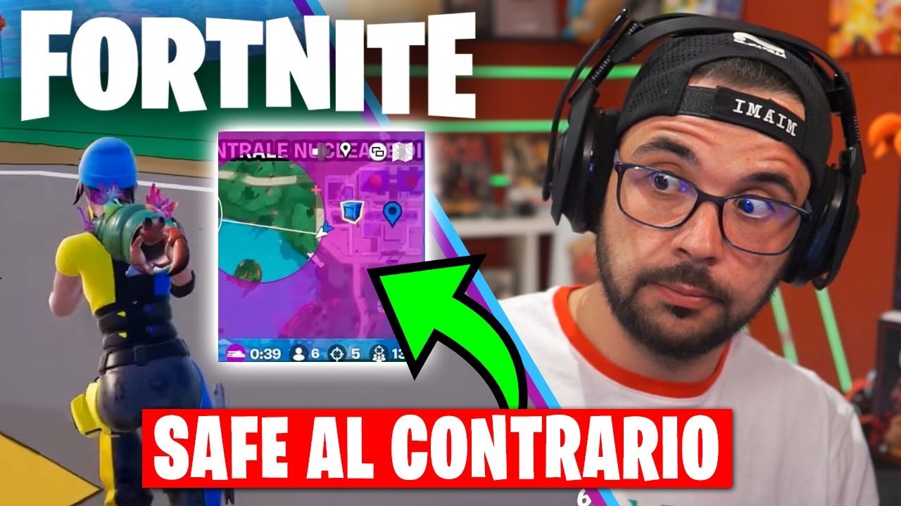 Safe completely backwards - FORTNITE