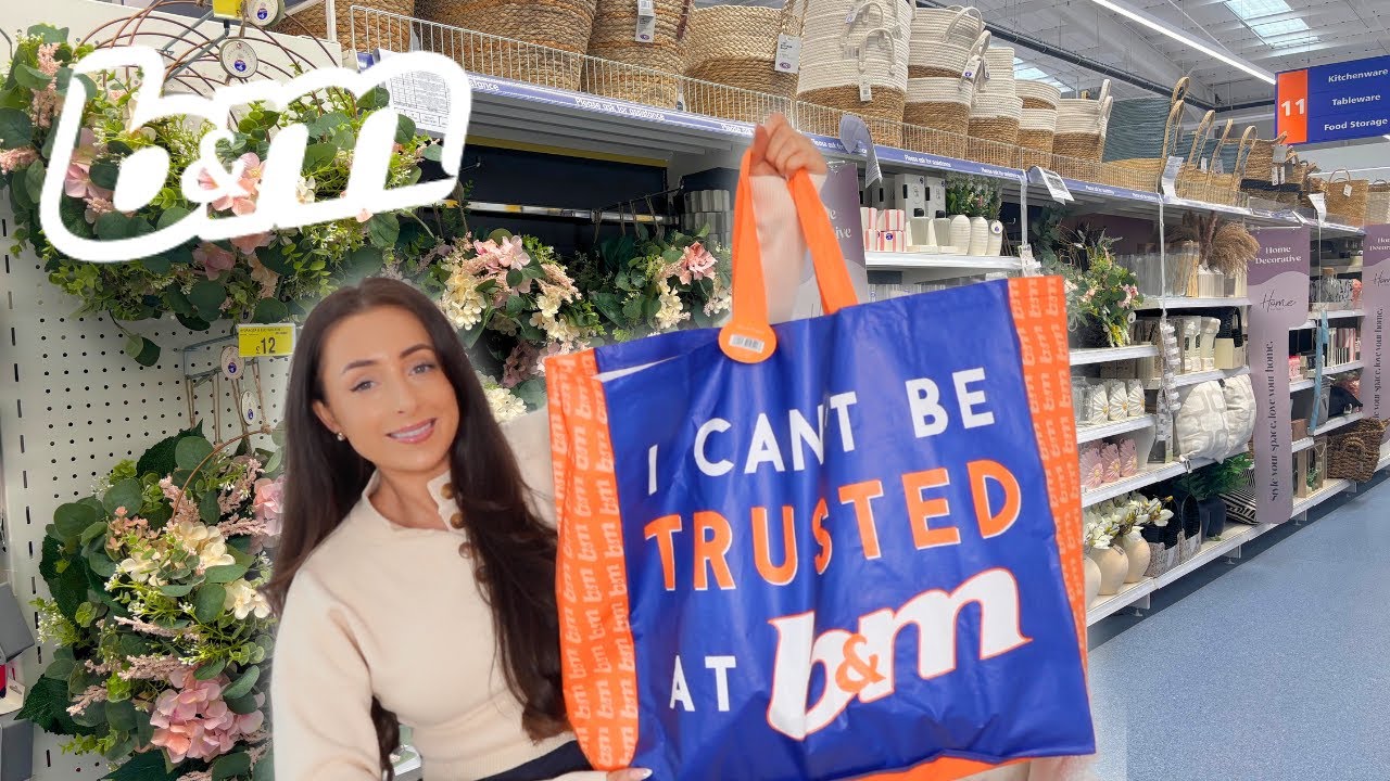 B&M SHOP WITH ME | New In Easter Collection 2026, Luxury On A Budget Interior Finds & Valentines Day