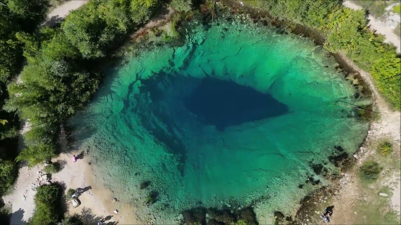 Źródło rzeki Cetina.