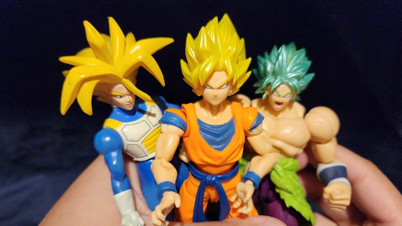 ASMR: Dragon ball Z Action figures!