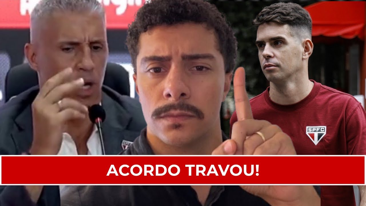 RESCISÃO DE OSCAR TRAVA NO SÃO PAULO | DECLARAÇÃO DE CRESPO PEGA MAL E RENOVAÇÃO DE ISAC 