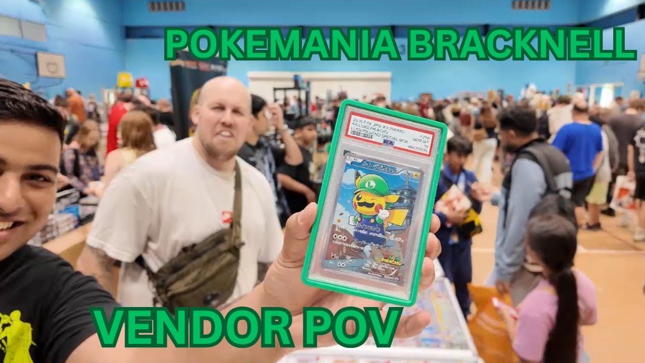 Pokemania Bracknell Card show | UK Vendor POV |