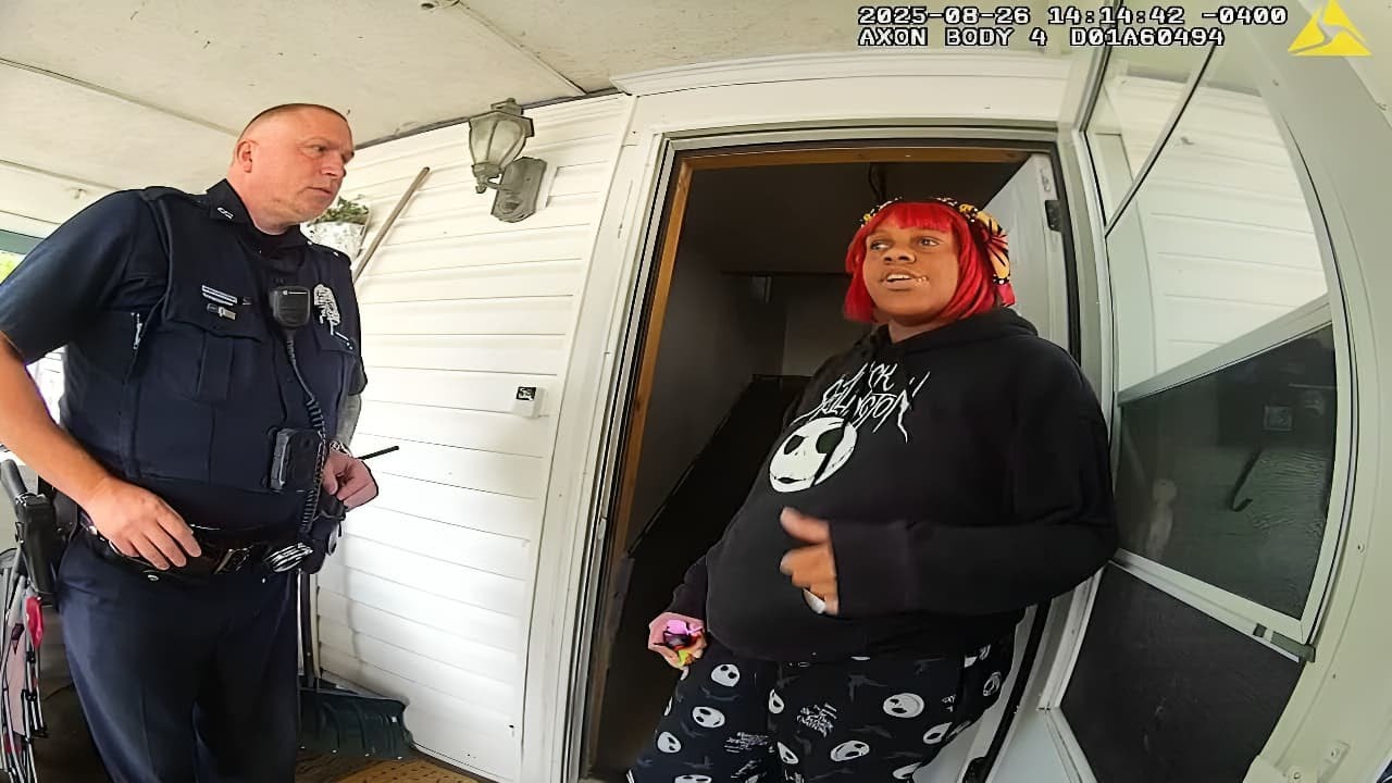 Police Surprise Mother At Home After Leaving Child Alone For HOURS