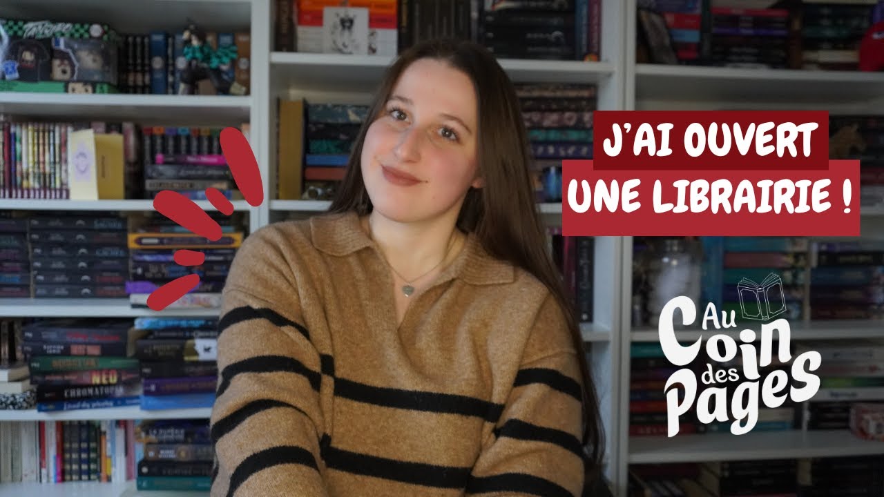 J'ai ouvert ma librairie !!! 📚