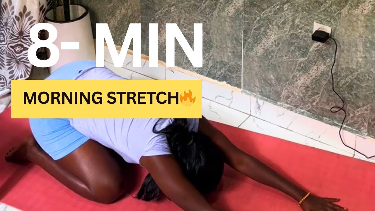 8 MIN GUSA UKORE IYI STRETCHING 🙌, IGUFASHA GUTUMA UMUBIRI WOROHERA KDI  UGA FEELING GOOD💕