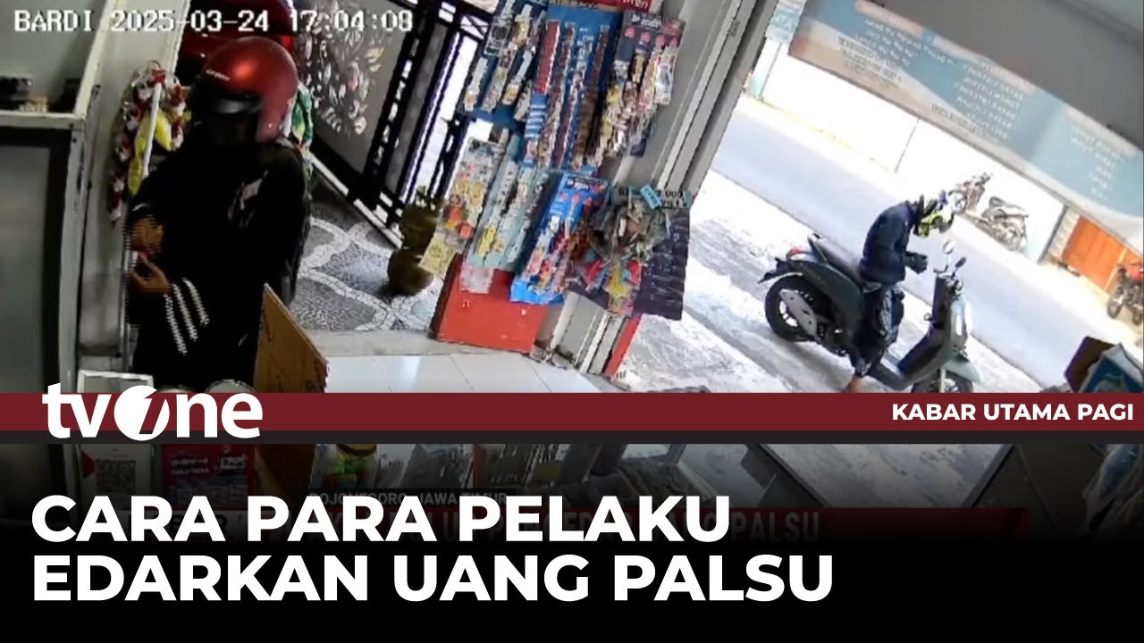 WASPADA! Akal Bulus Pelaku Pengedar Uang Palsu | Kabar Utama Pagi tvOne