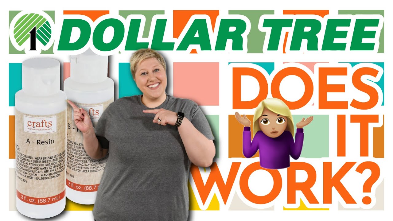 Dollar Tree RESIN? - Does it Work?!