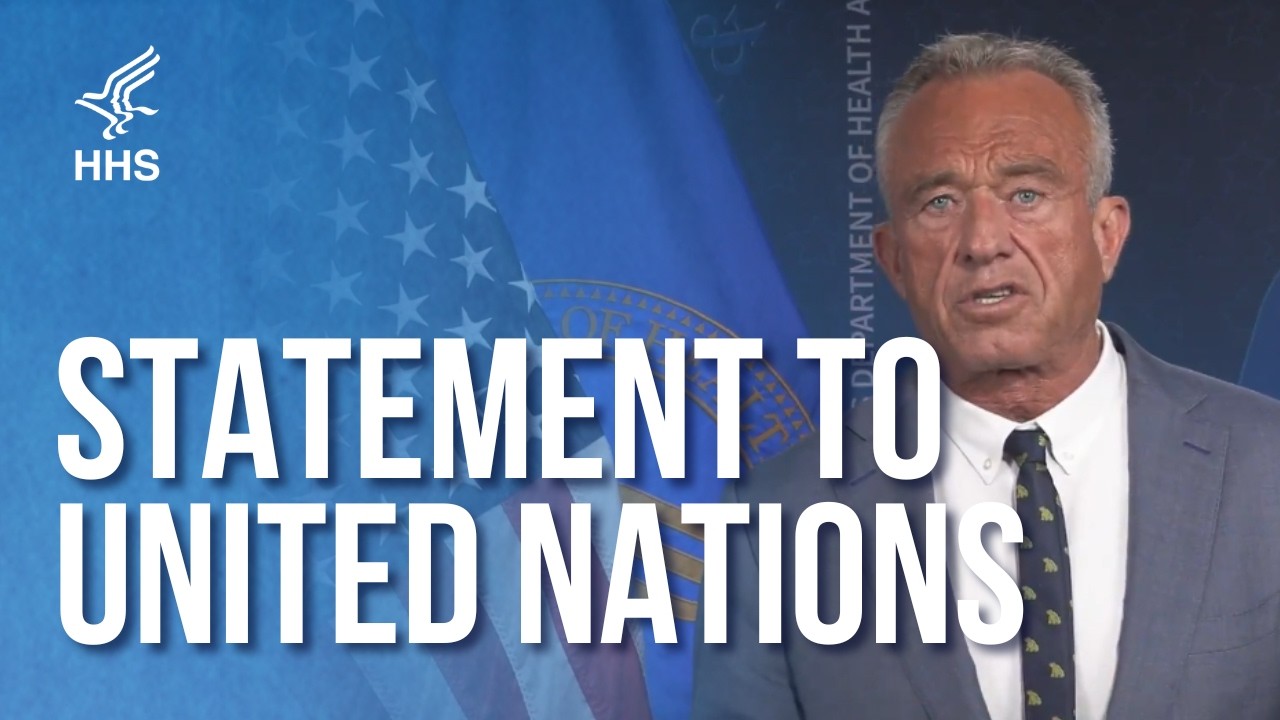 Secretary Kennedy's Statement United Nations Political Declaration on Non-Communicable Diseases