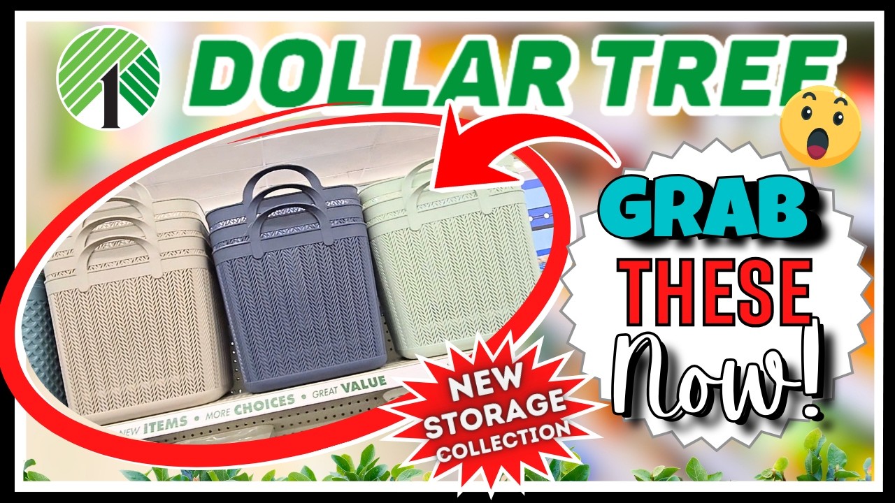 🔥 DOLLAR TREE Finds You NEED to Haul NOW! New ARRIVALS In Home + Garden + Name Brand SCORES!