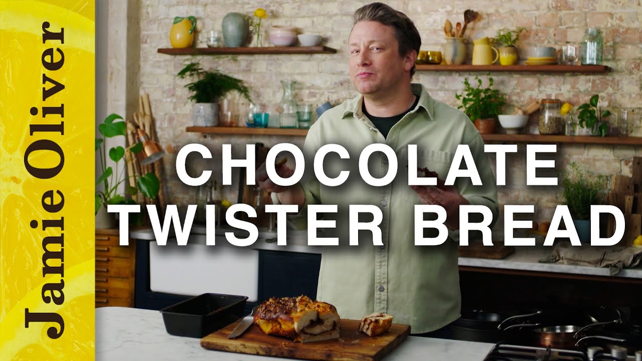 Chocolate Twister Bread | Jamie Oliver