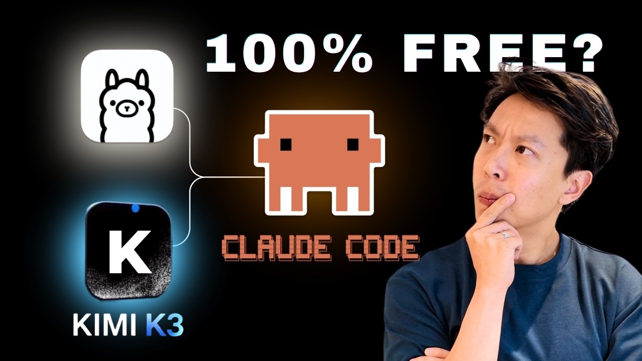 Run Claude Code for Free (Local Ollama and Kimi K3)