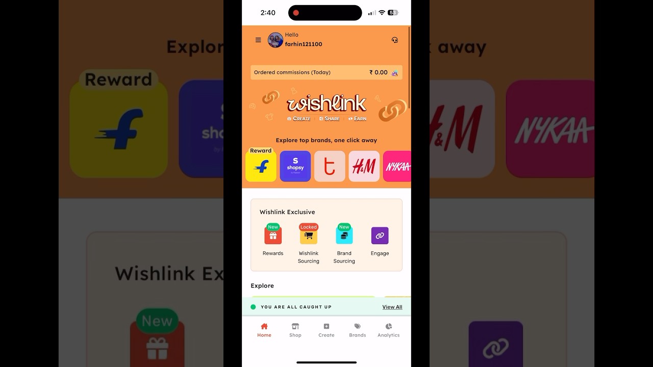 Wishlink se earning part 1  