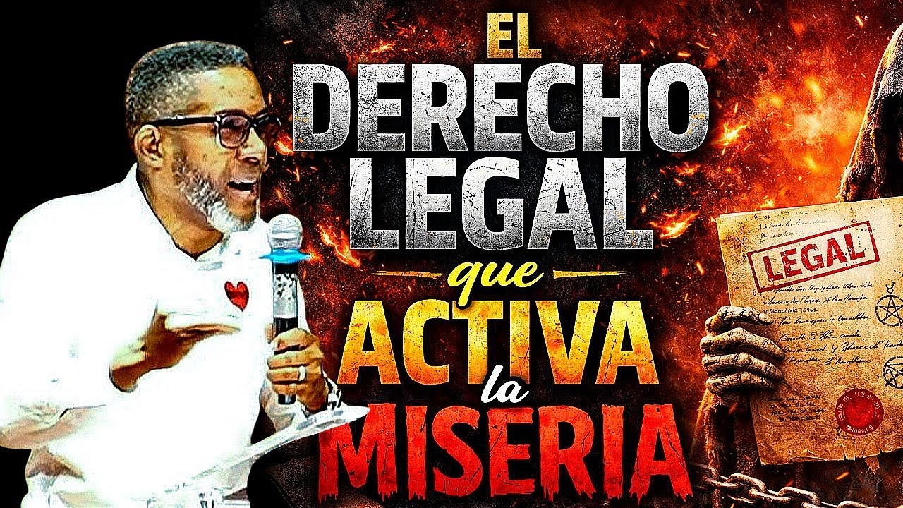 LA MISERIA ES UN ESPÍRITU QUE TIENE LEGALIDAD SOBRE ESTO 