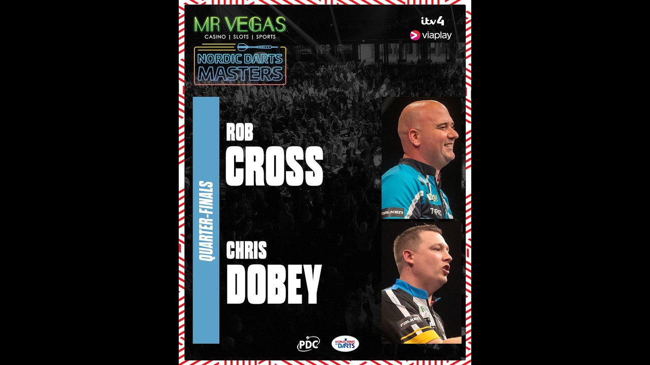 PDC World Series of Darts 2025 - Copenhagen - 2025 06 07 - Rob Cross v Chris Dobey - HUN