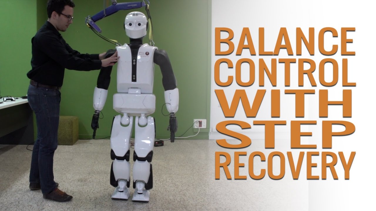 REEM-C - Balance control with step recovery