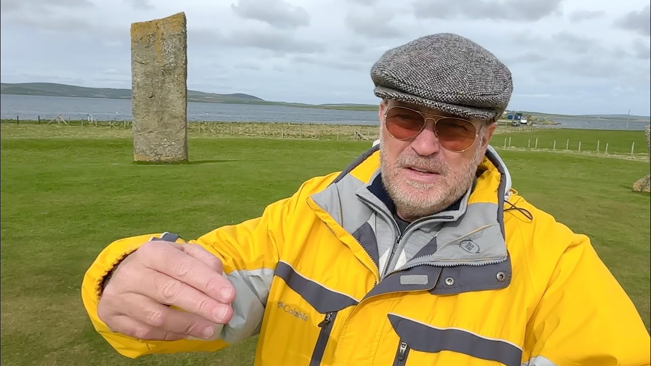 Standing Stones of Stenness. Older than Stonehenge! Orkney, Scotland.