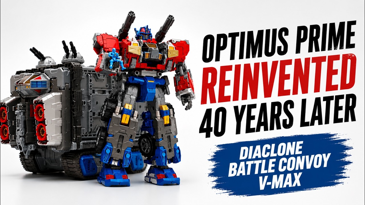 Diaclone DA-65 Battle Convoy V-MAX Review