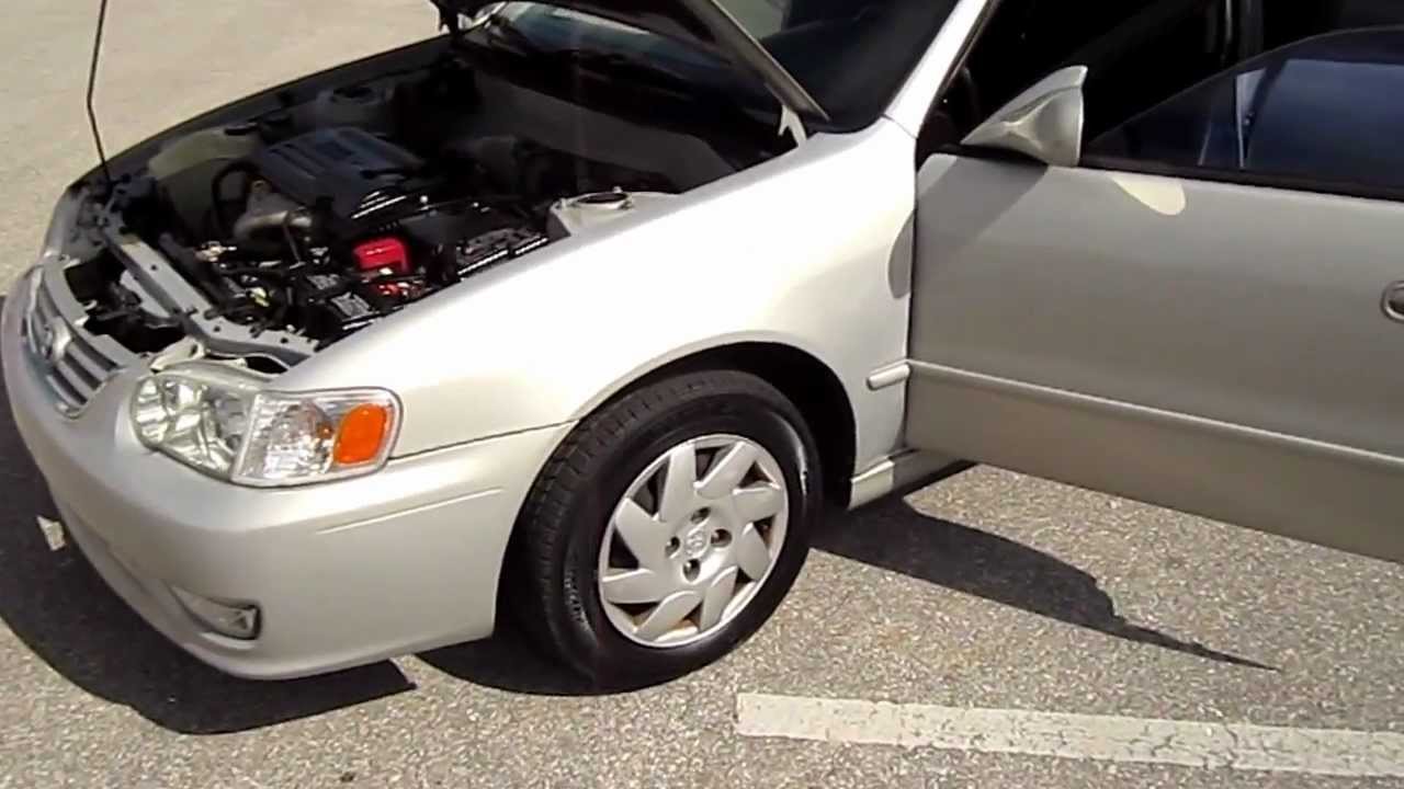 ПРОДАНО. Toyota Corolla S 2002 года выпуска, в идеальном состоянии. Meticulous Motors, Флорида. П...