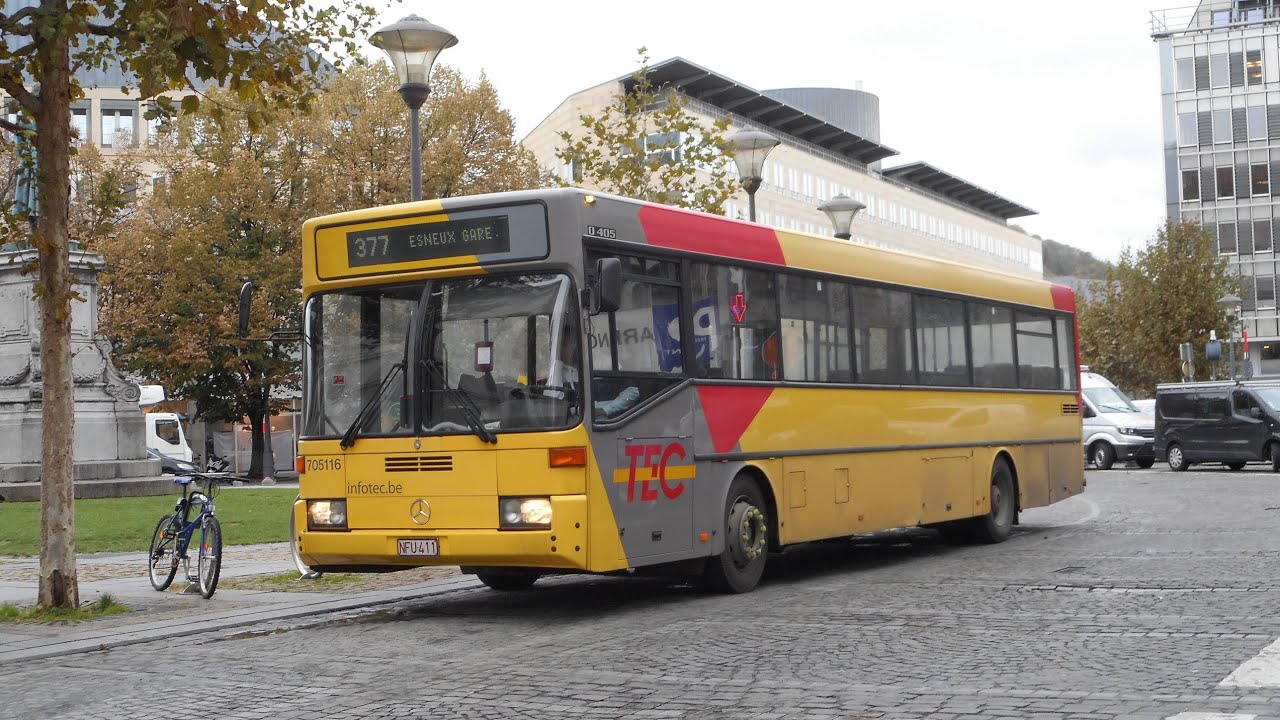 Mercedes O405 TEC à Liège
