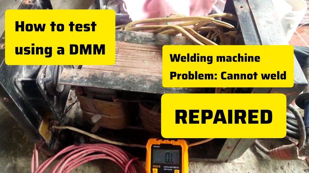 How to repair a welding machine that cannot weld