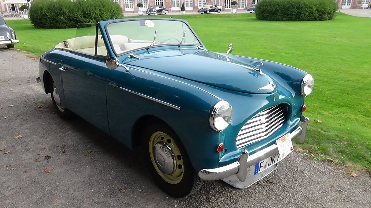 1951 Austin A40 Sports convertible - Exterior and Interior - Classic-Gala Schwetzingen 2016