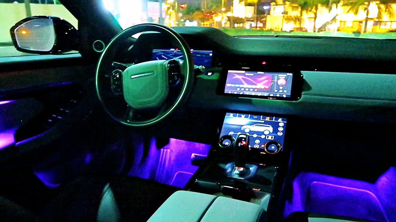 RANGE ROVER EVOQUE 2020: ОБЗОР ОСВЕЩЕНИЯ САЛОНА И ЭКСТЕРЬЕРА