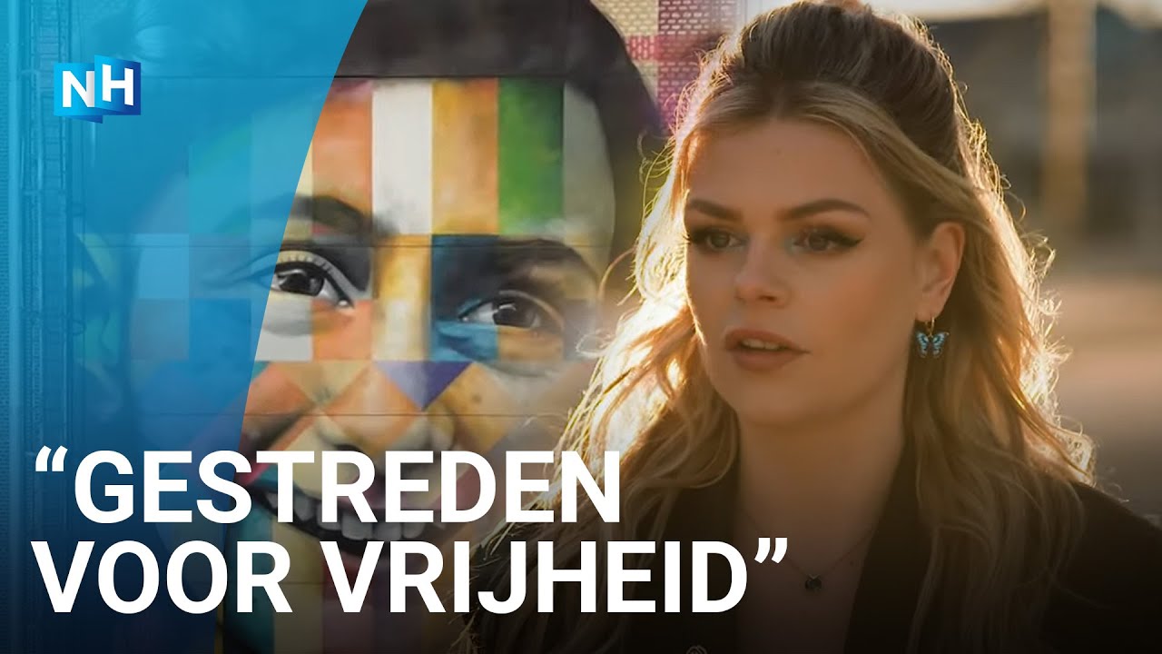 Davina Michelle met jongeren in gesprek over vrijheid