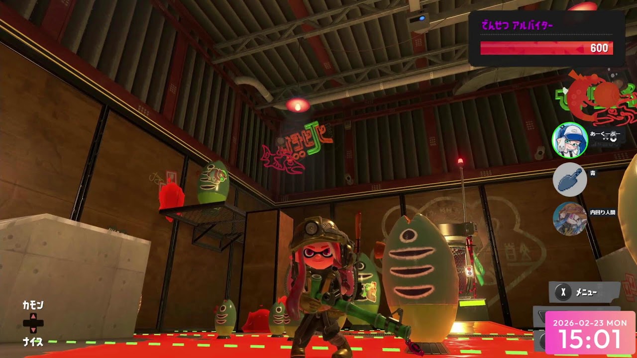 【乱獲配信】デスしたら配信が即終了する乱獲　【スプラトゥーン3/サーモンランNW】