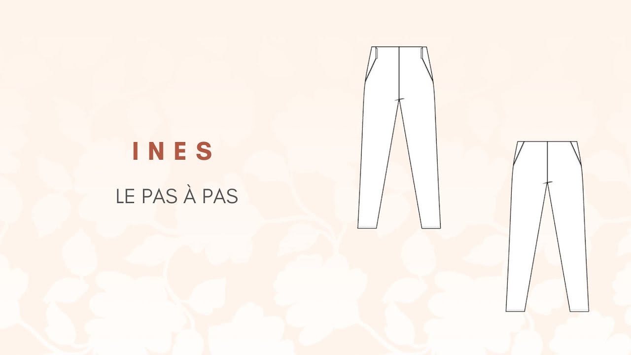 TUTO COUTURE : le pantalon Ines
