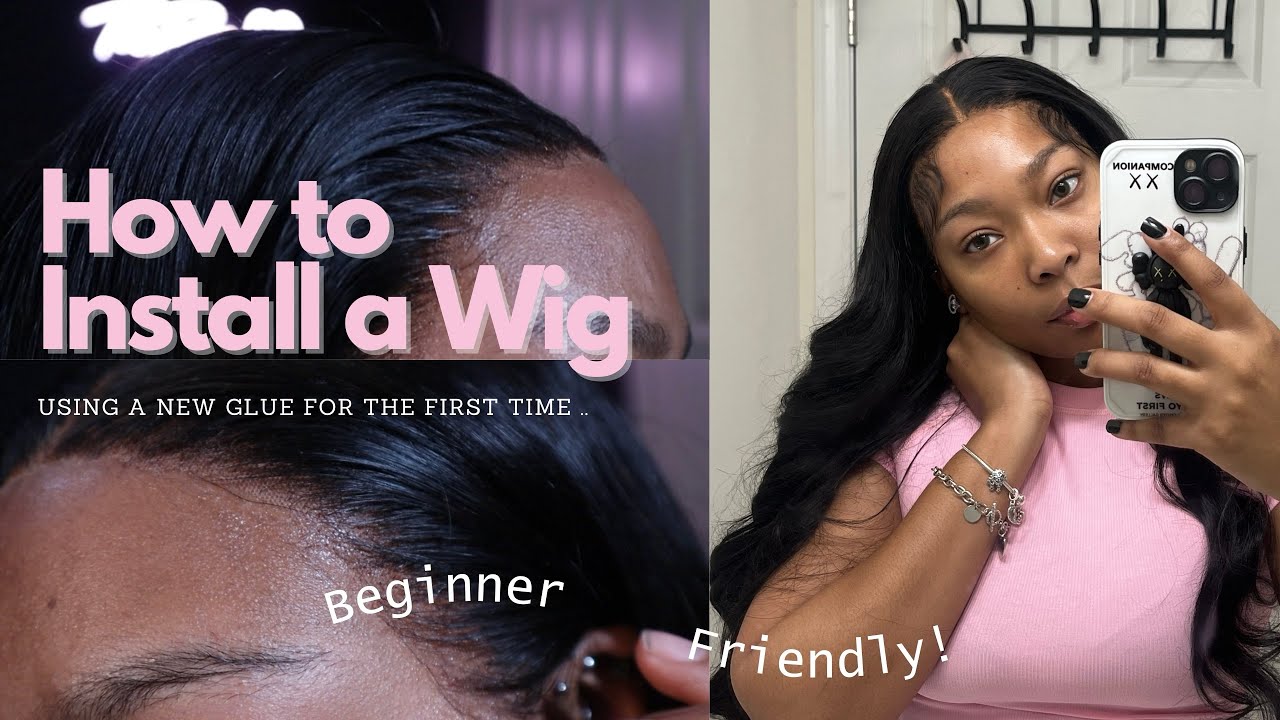 HOW TO INSTALL A WIG 4 BEGINNERS TOUCHED BY MYSTY LACE GLUE