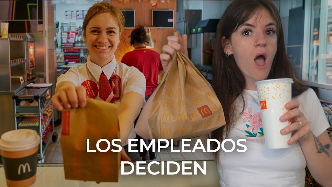 PIDO LAS COMIDAS FAVORITAS DE LOS EMPLEADOS *por un dia*