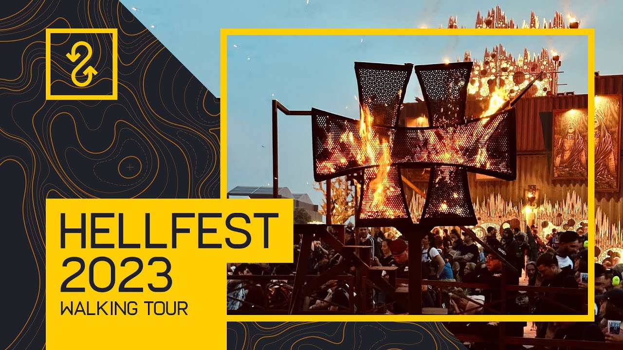 Hellfest 2023 Walking Tour