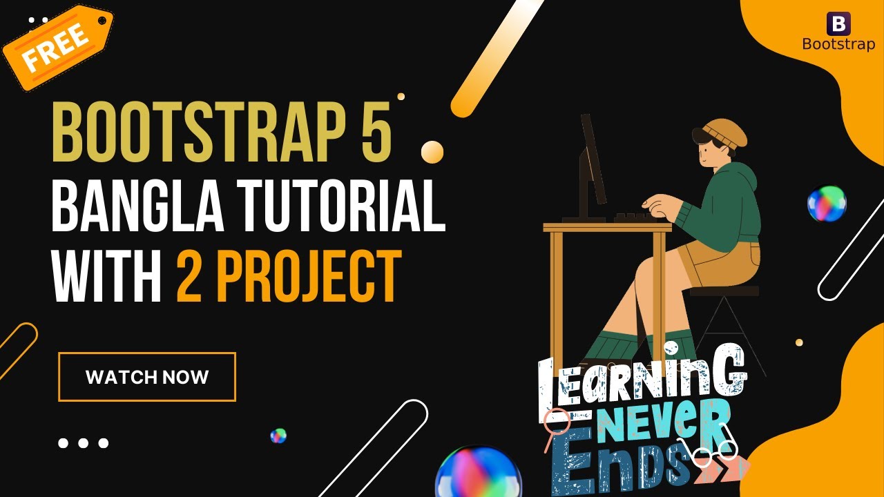 8 Bootstrap Checks & Radios part one |  How to work with radio and checkbox in bootstrap5 |