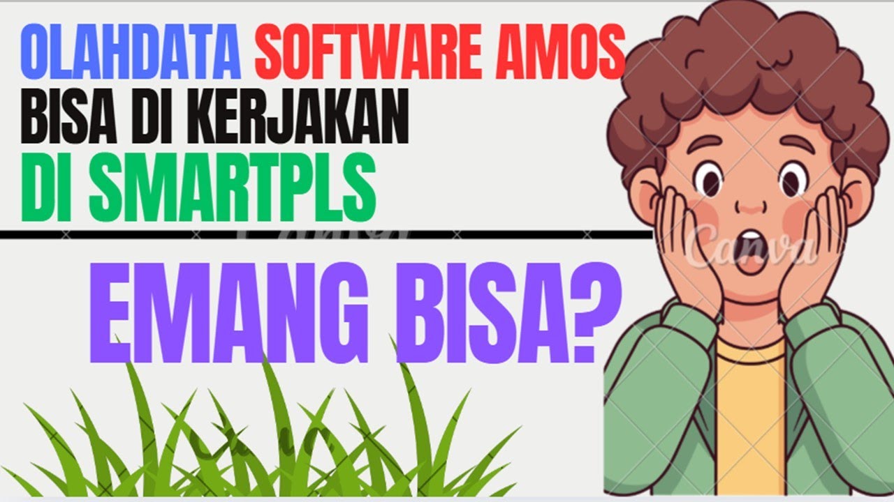 TUTORIAL AMOS BISA DIKERJAKAN DI SMARTPLS. EMANG BISA? #smartpls4