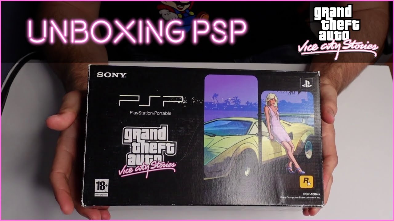 UNBOXING PSP 1004-K - Edición Grand Theft Auto: Vice city Stories