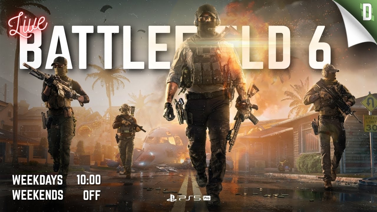 🔴#LIVE | Finally friday! Let's have some fun! | BF6