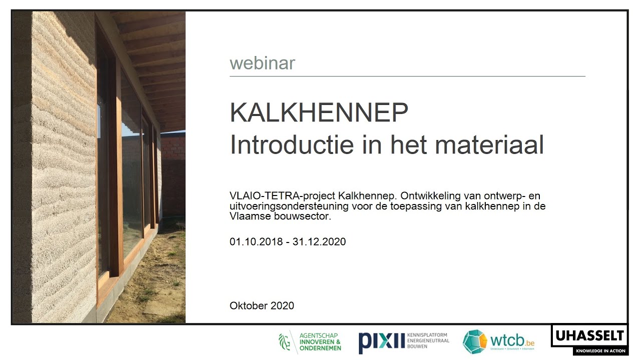 TETRA Kalkhennep_VL: Webinar 1_Introductie in het materiaal
