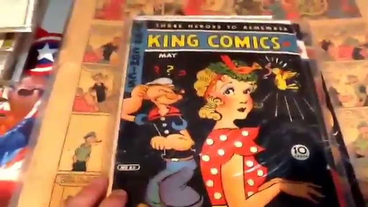 A History of Popeye Comics , my Popeye Comic collection