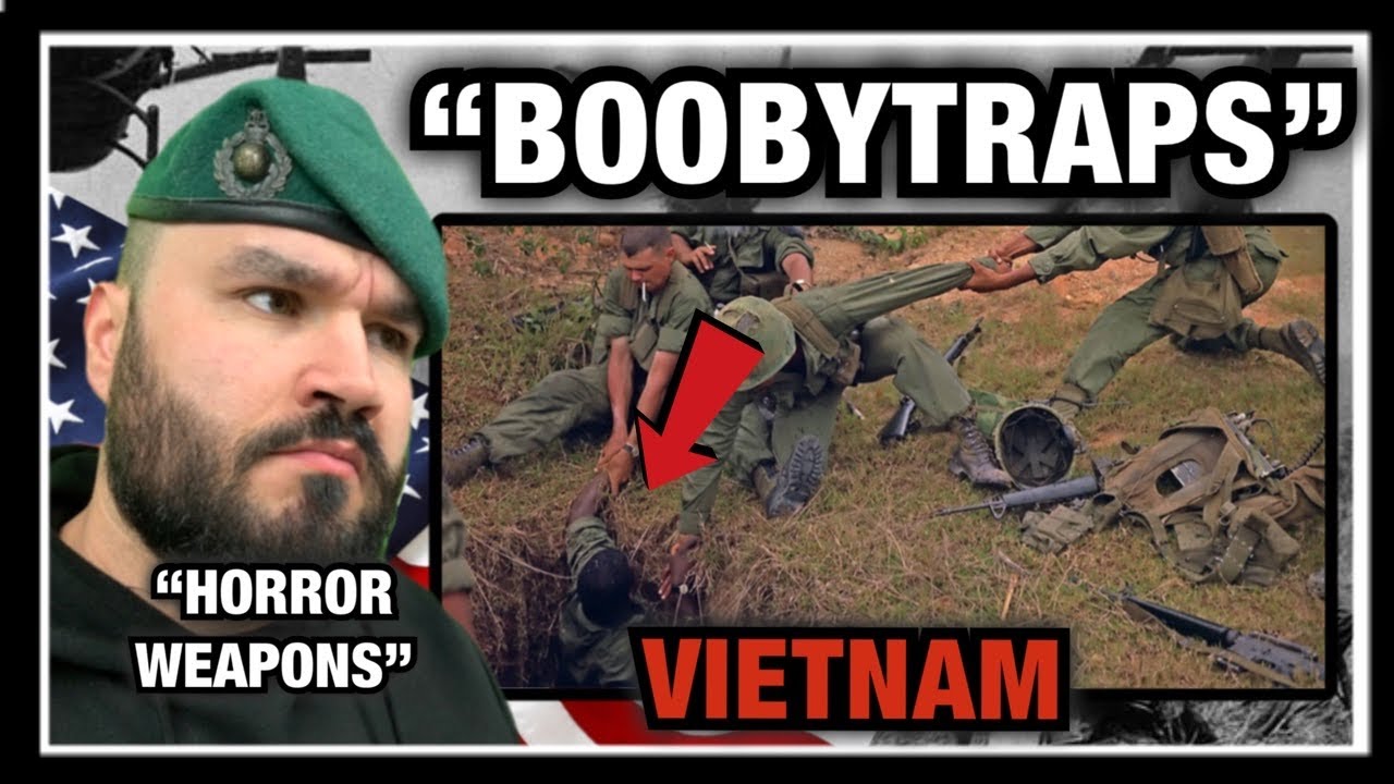 British Marine Reacts To 5 Scariest Booby Traps of the Vietnam War
