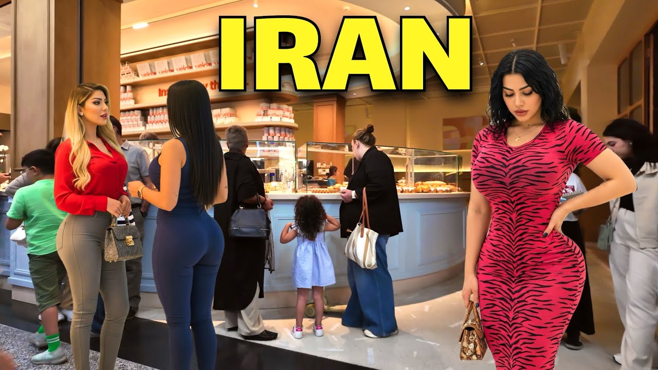 Living in Tehran&rsquo;s Expensive Neighborhood and Shopping 🇮🇷 IRAN 